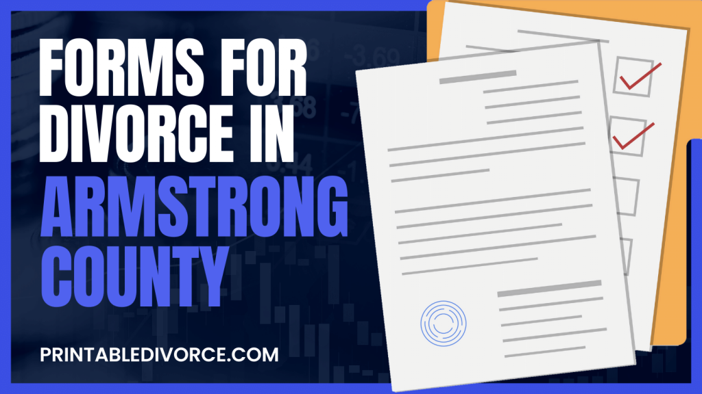 Armstrong County Divorce Forms