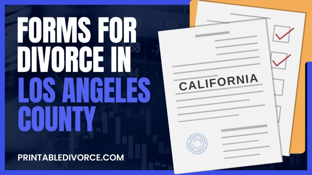 los-angeles-county-divorce-forms